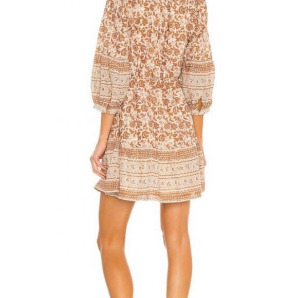 Cleobella rosy mini dress in Tamil block print REVOLVE - Picture 3 of 7